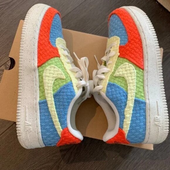 Nike Air Force 1 Low PS "Hemp" preowned size 6.5 - Picture 11 of 12